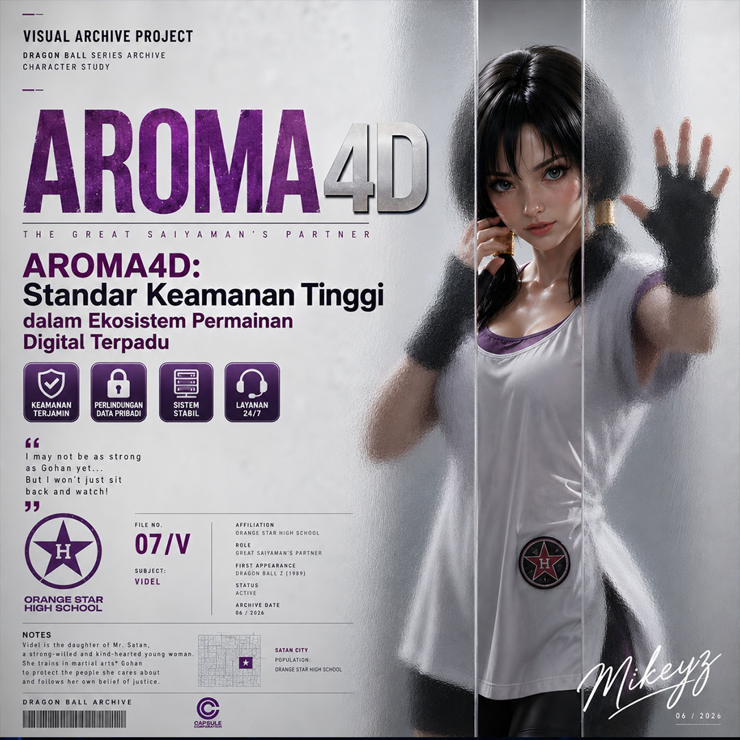 AROMA4D: Standar Keamanan Tinggi dalam Ekosistem Permainan Digital Terpadu